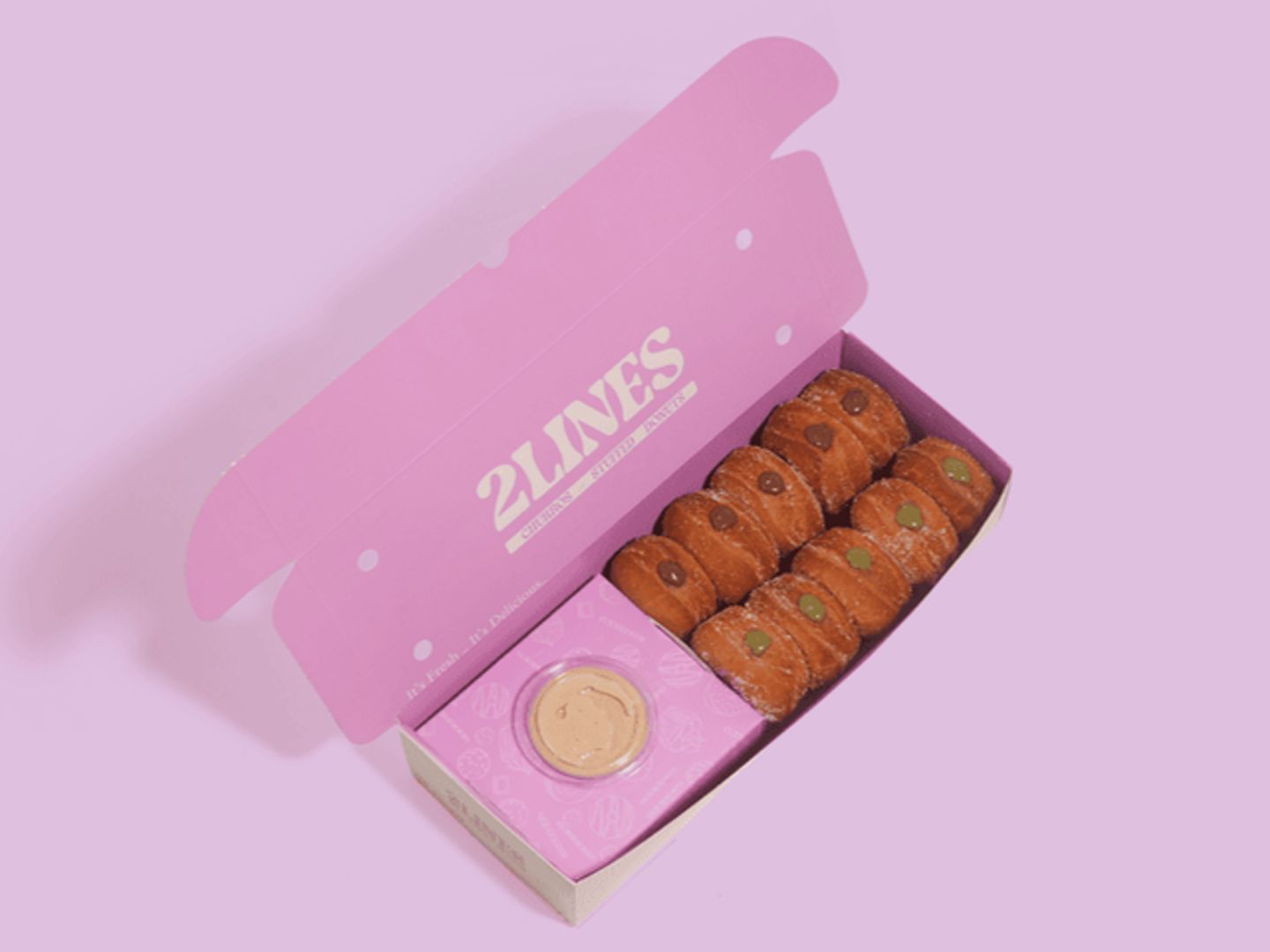 Stuffed Donuts 10 Pieces