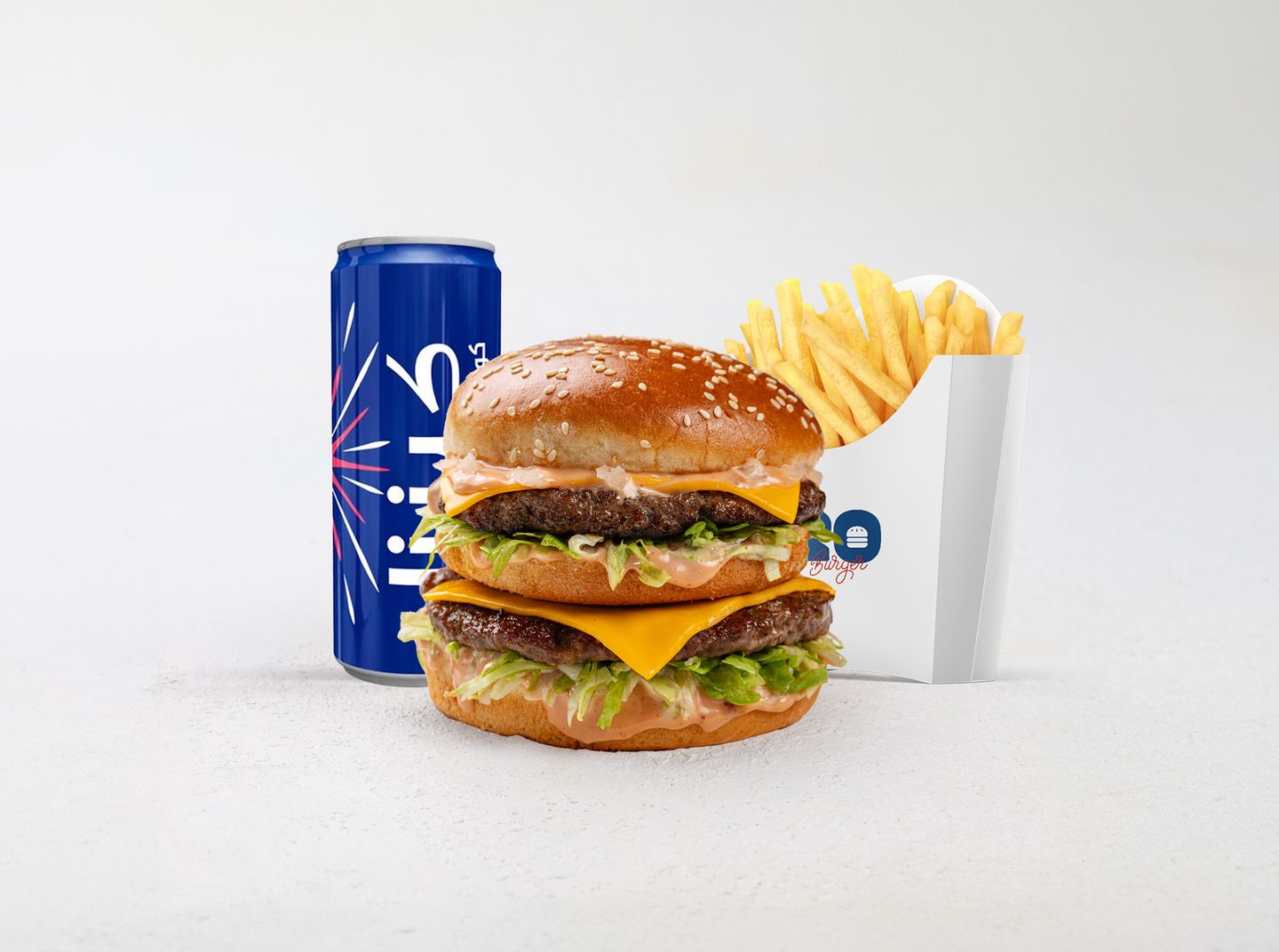Big Thirty Beef Burger Meal