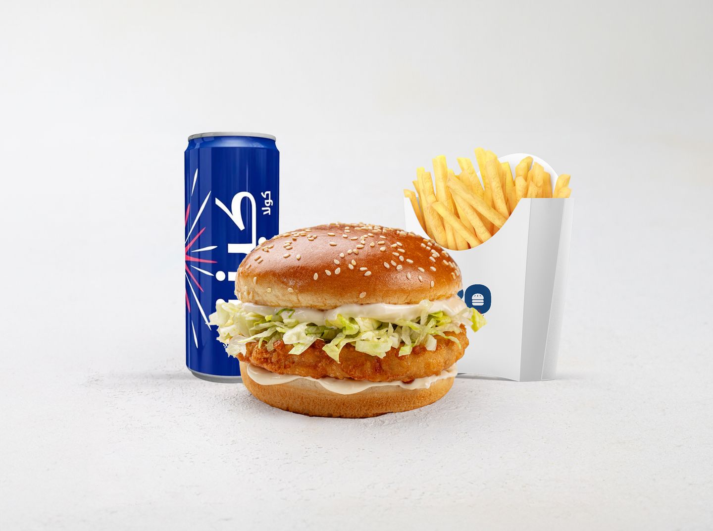 M Chicken Burger Meal