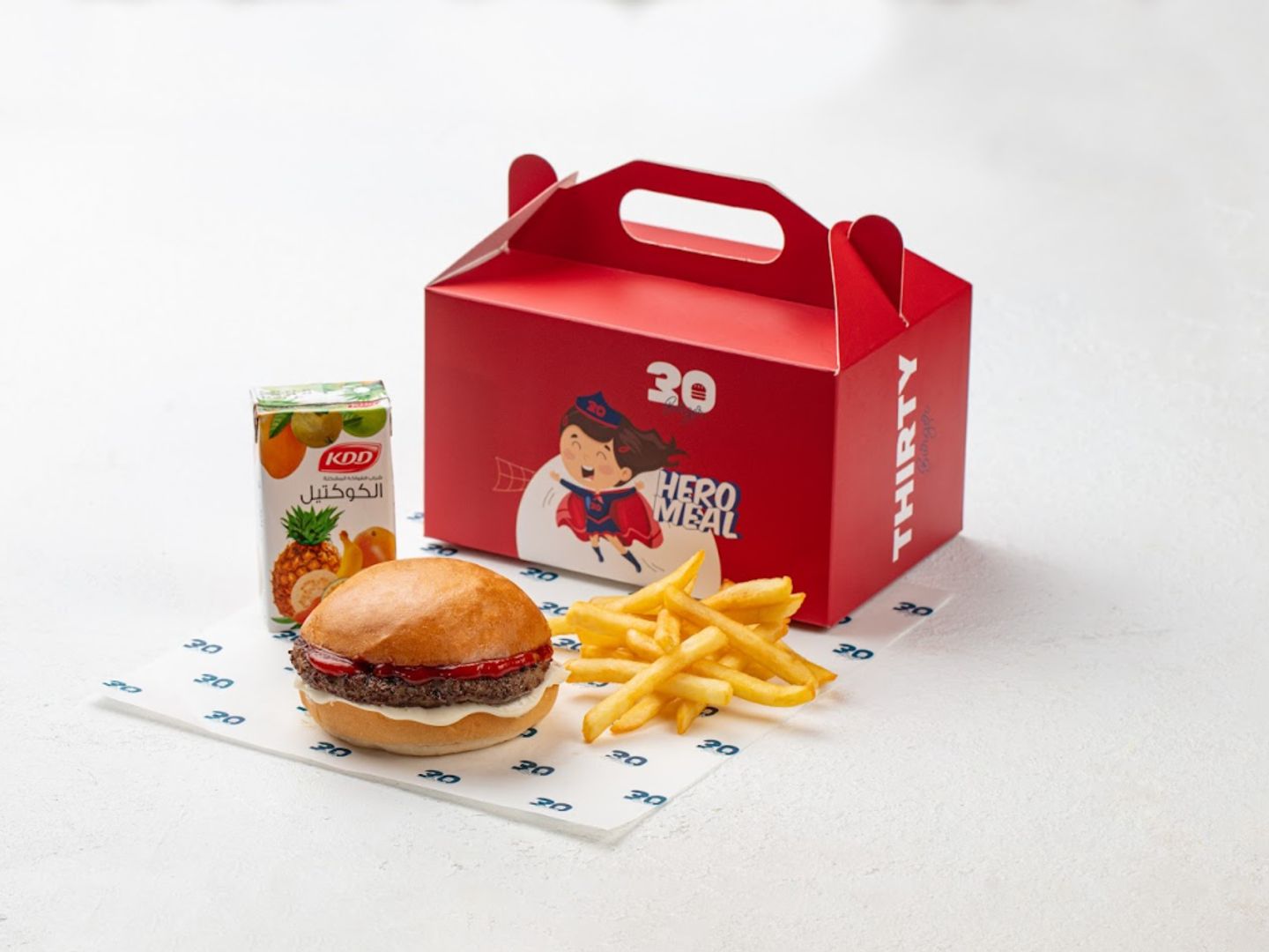 Kids Meal Beef Burger
