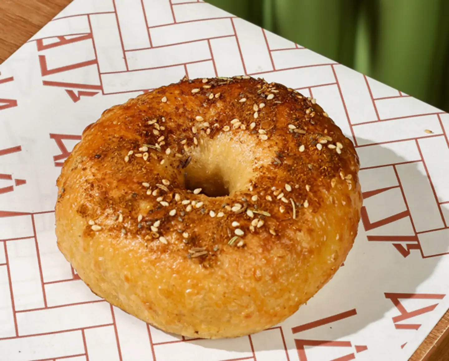 Mixed Seeds Sourdough Bagel