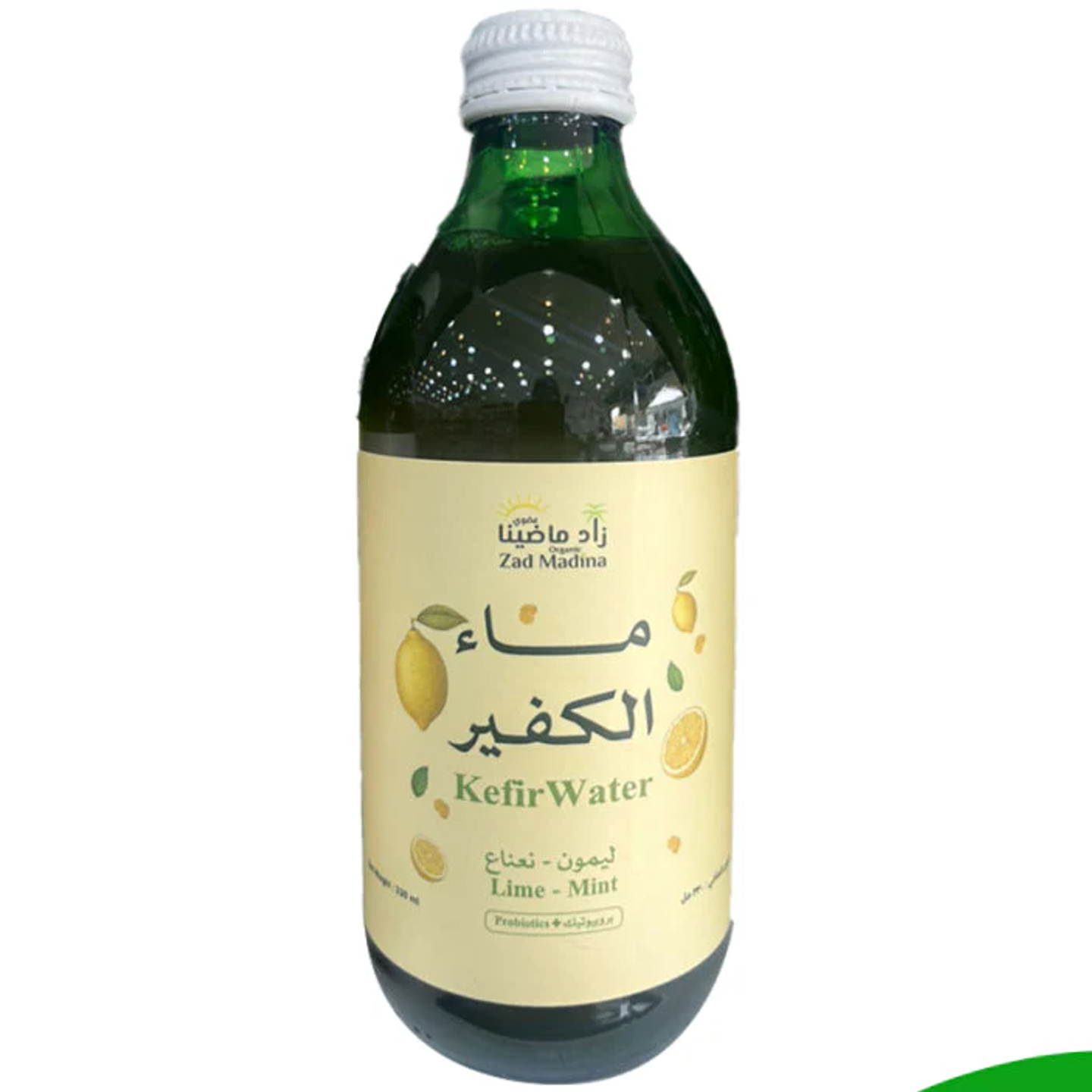 Organic Kefir Water Lemon Mint