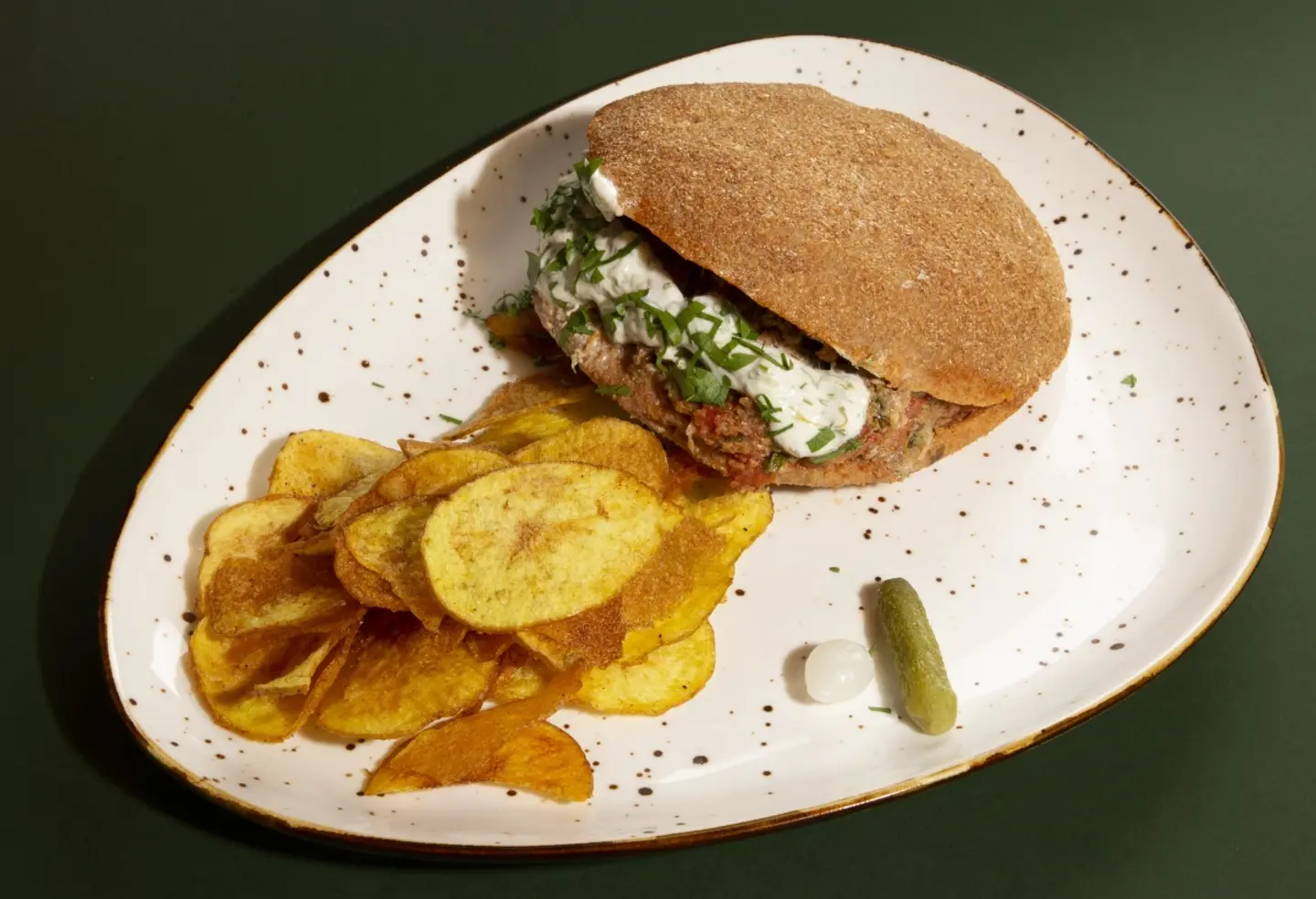 Arabian Meatball Sandwich