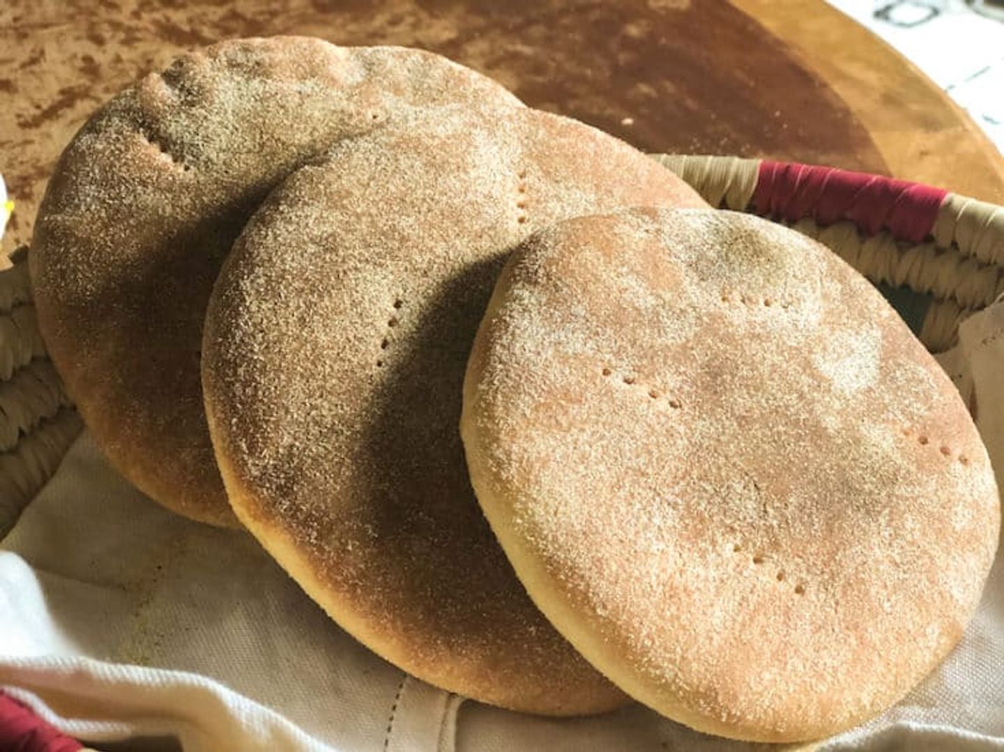 خبز بر مغربي صغير
