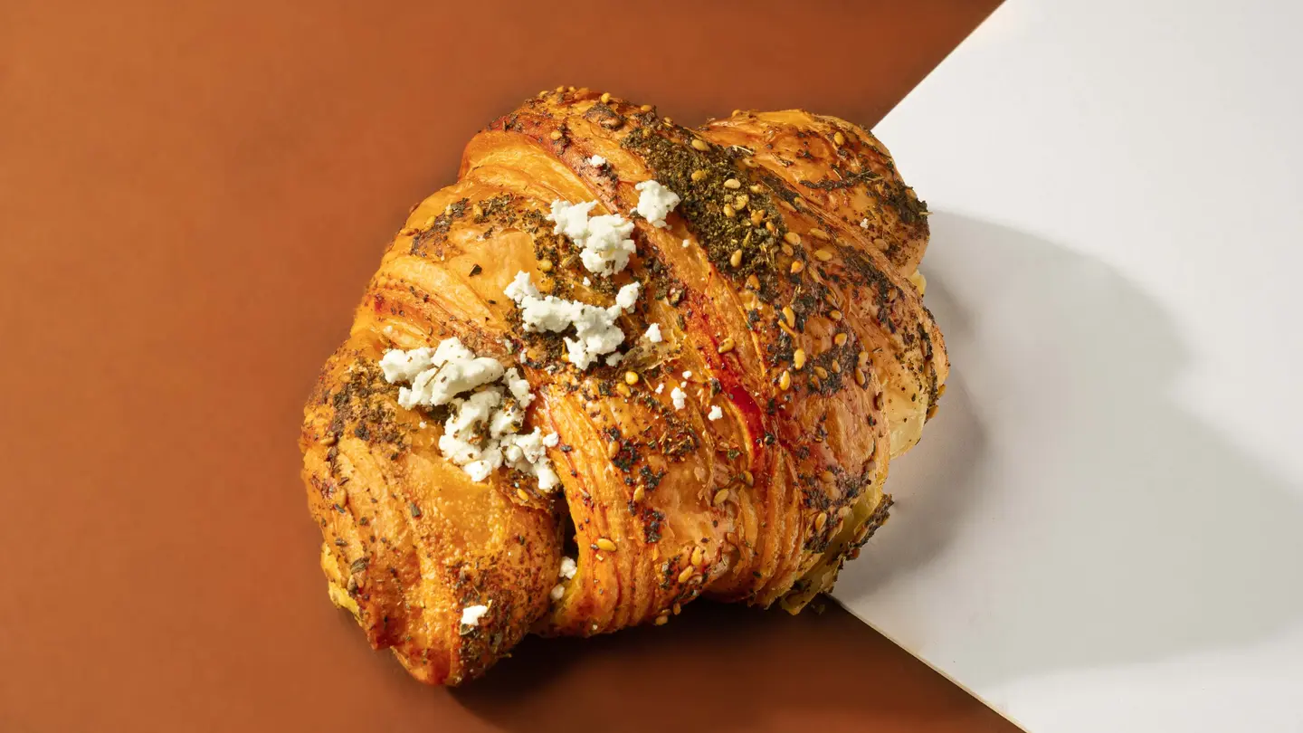 Croissant Zatar And Feta