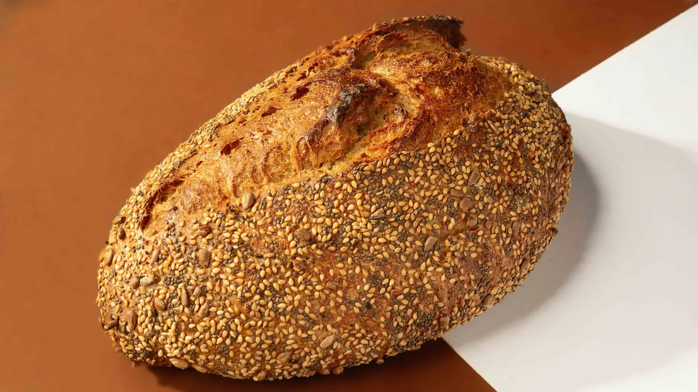 Large Country Bread With Mixed Seeds
