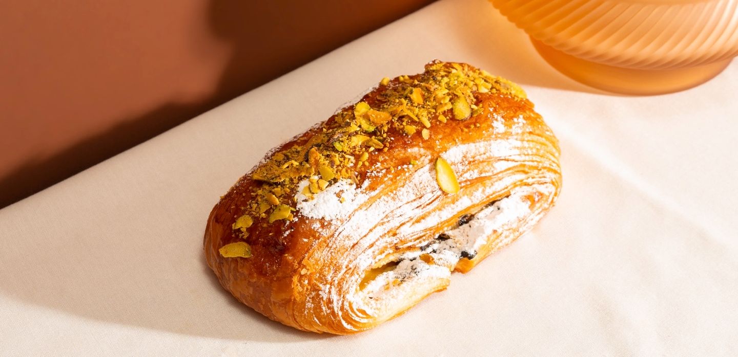 Pain Suisse Pistachio