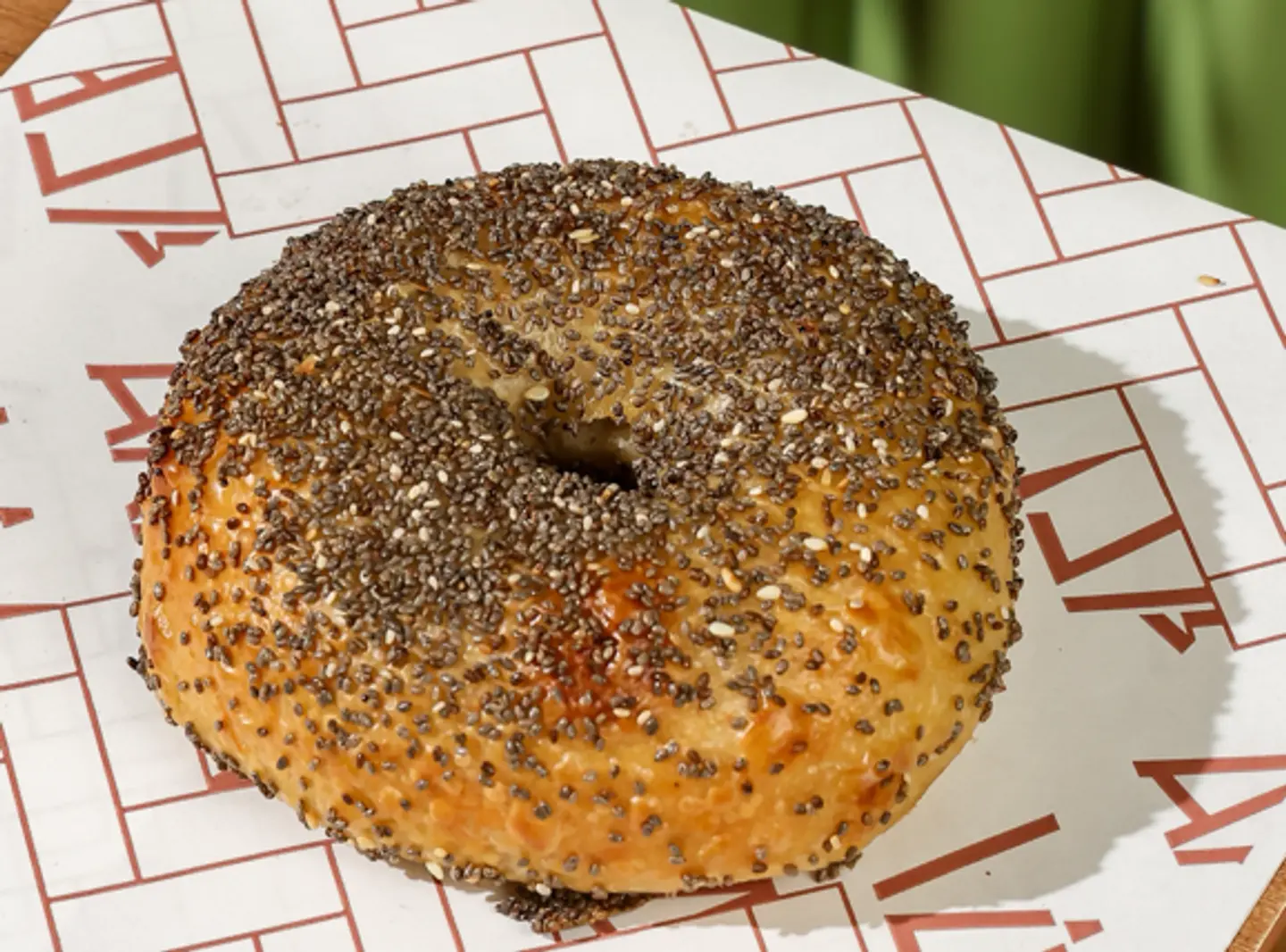 Chia Sourdough Bagel