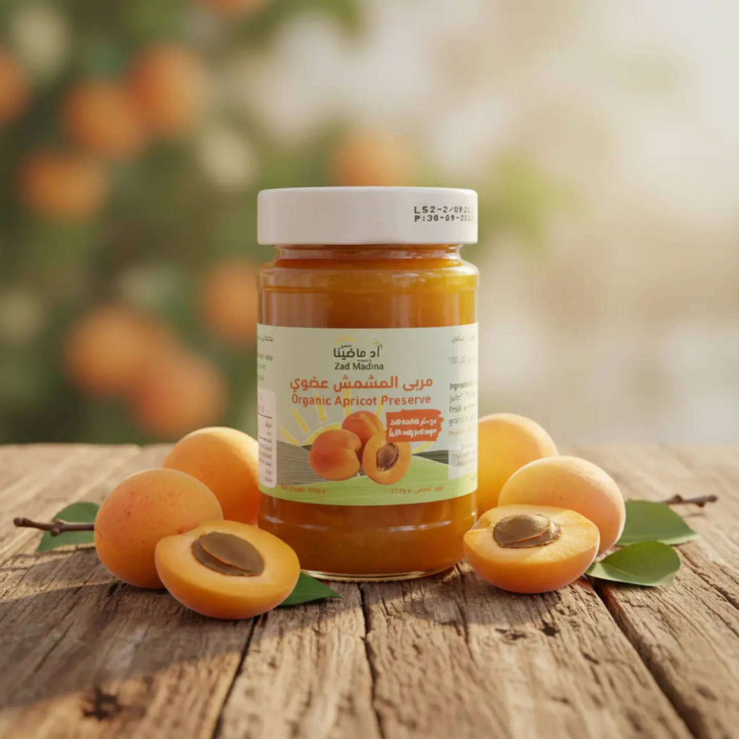 Organic Apricot Jam