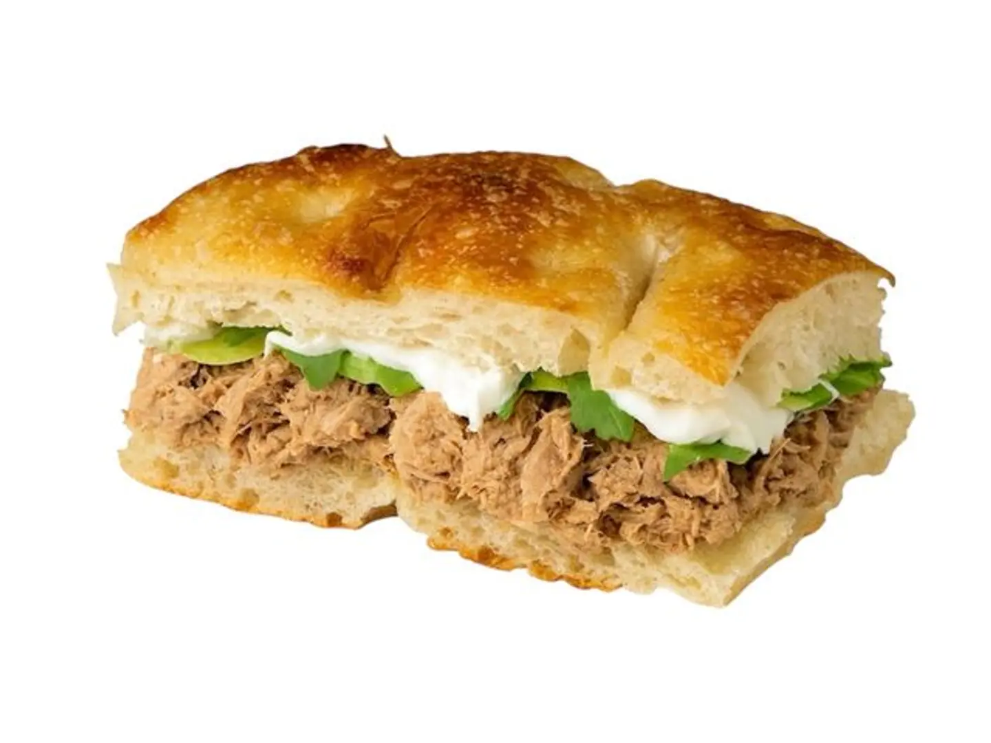 Tuna Sandwich Focaccia Bread