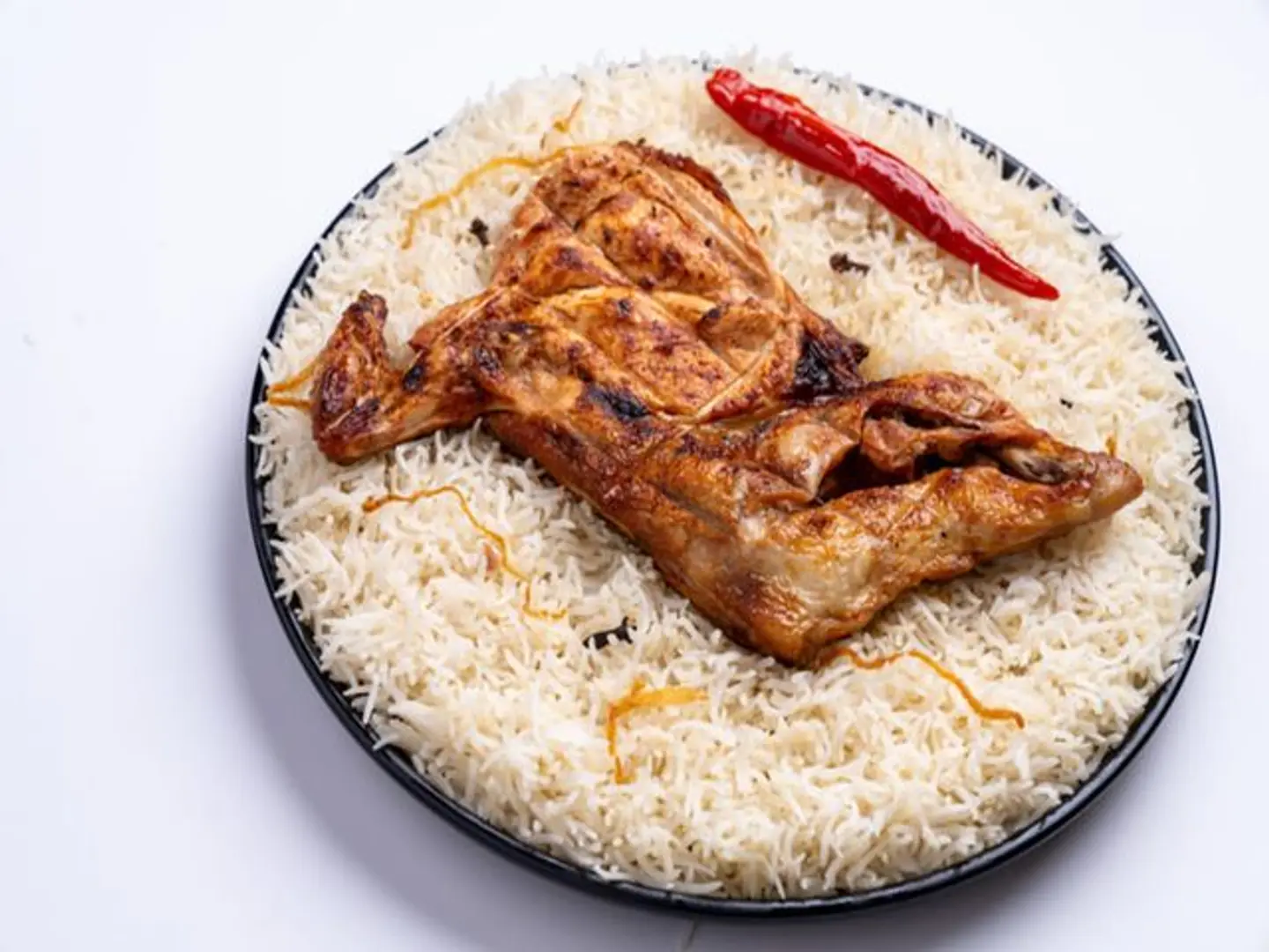 Half Charcoal Chicken