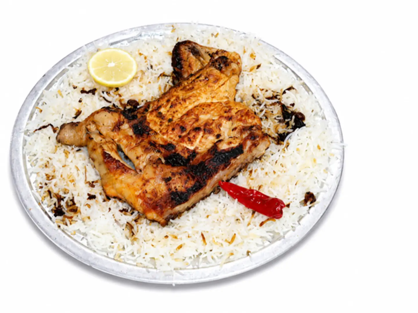 Charcoal Grilled Chicken Meal