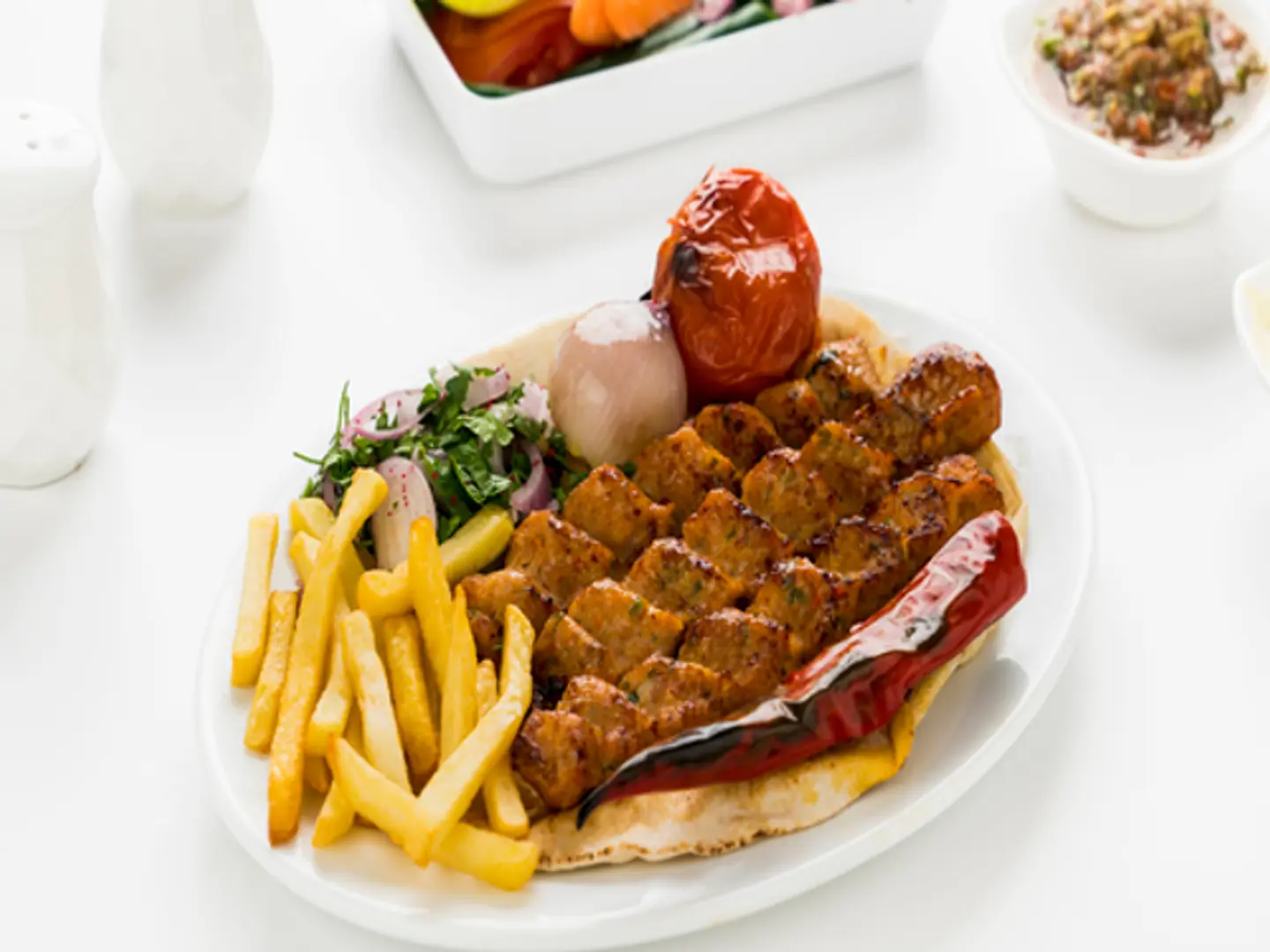 Chicken Kebab For One Person