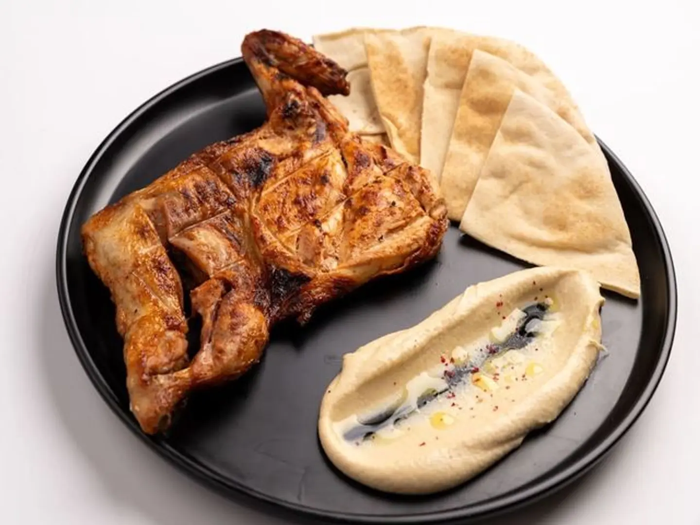Half Plain Charcoal Grilled Chicken
