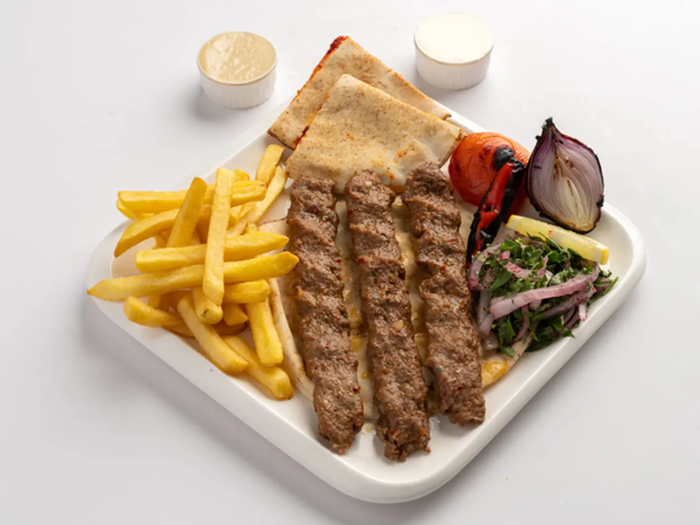 Meat Kebab For One Person