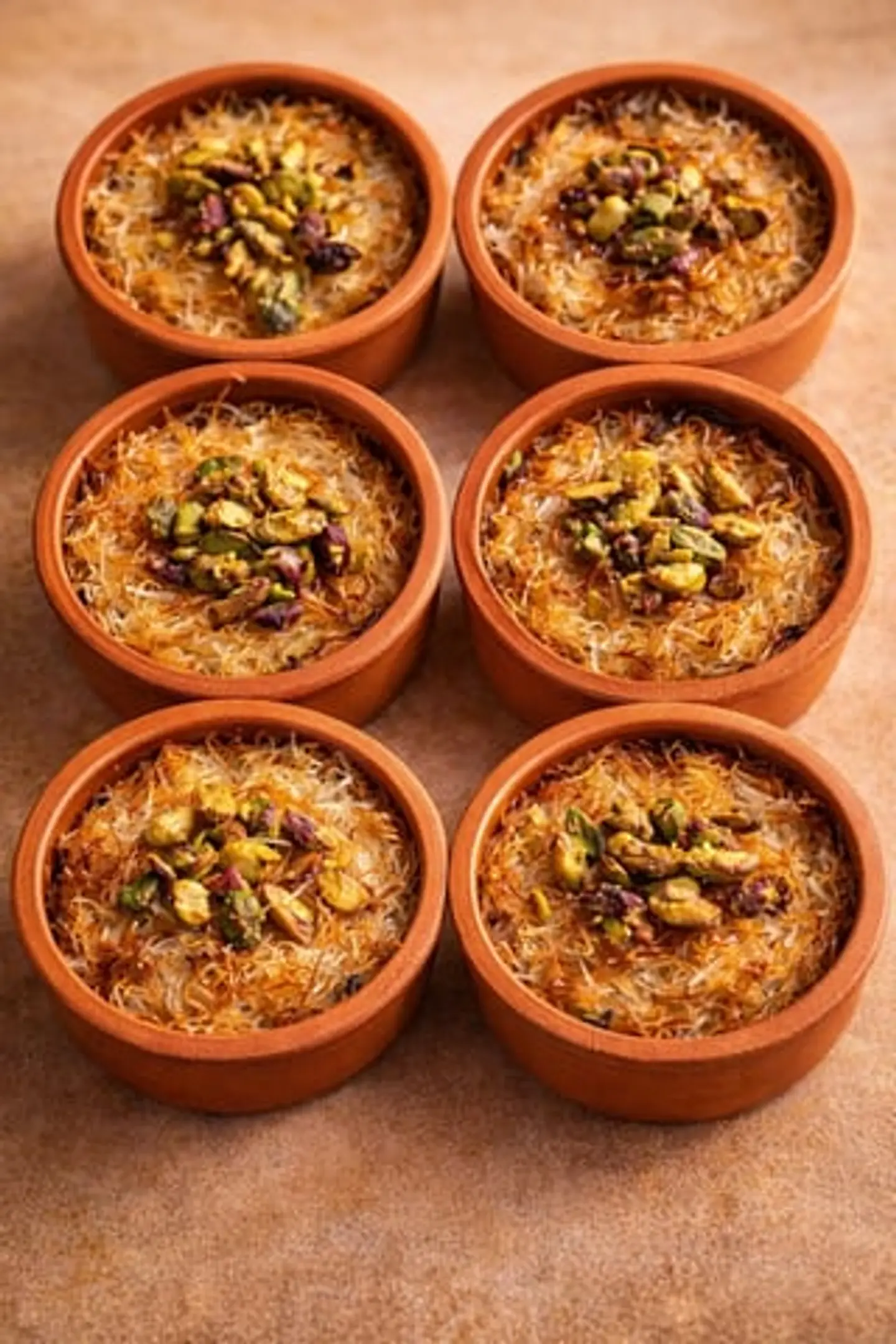 كنافة بالقشطة خالية من الغلوتين