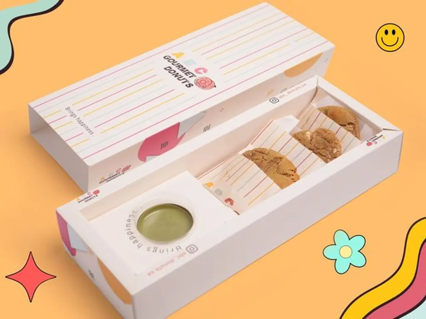3 Cookies With Sauce
