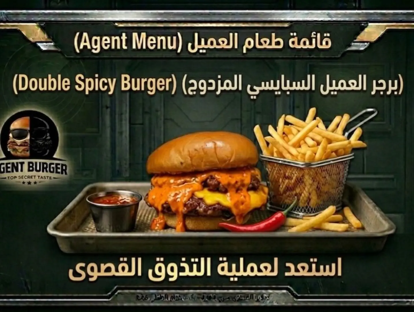 Double Spicy Burger