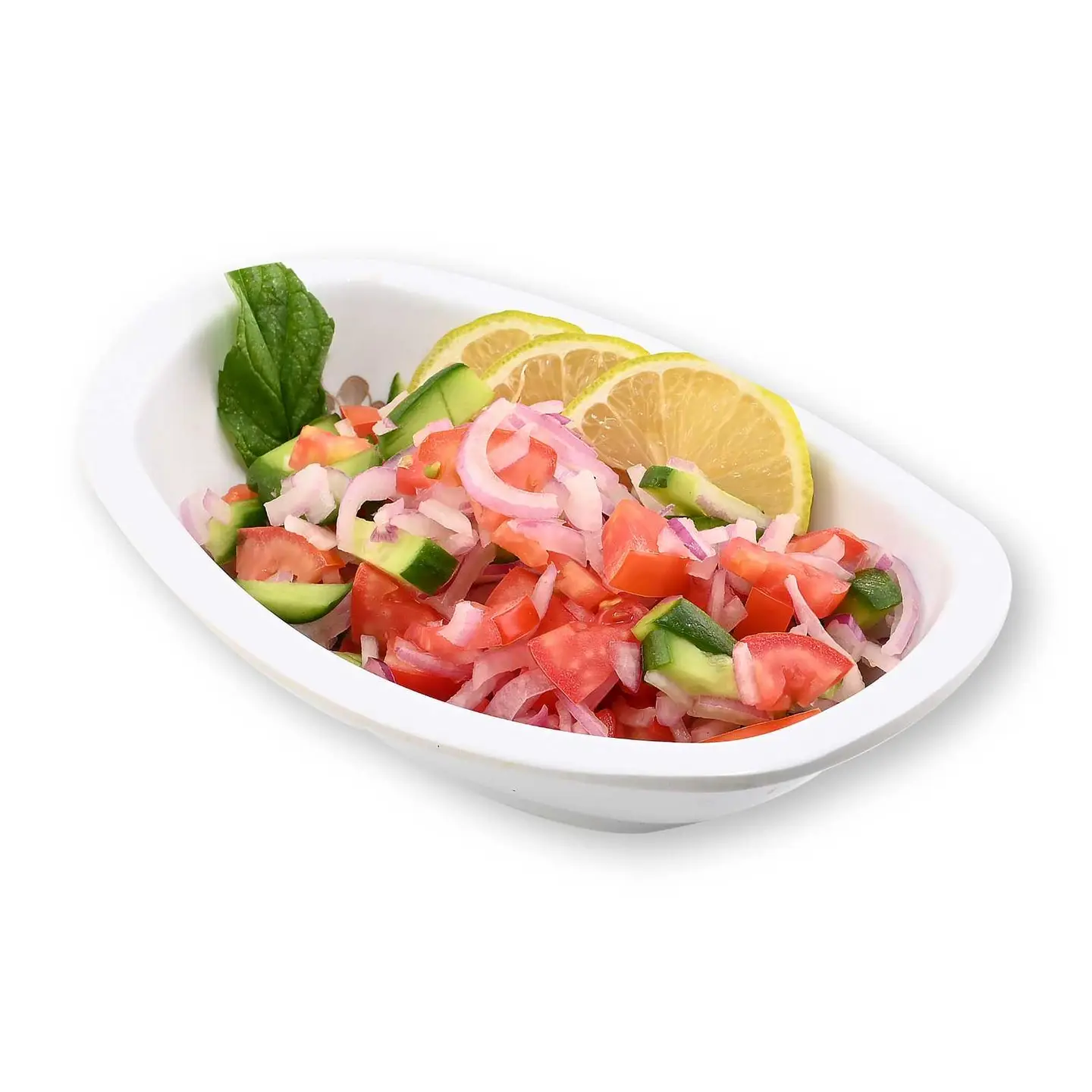 سلطة بصل وطماطم