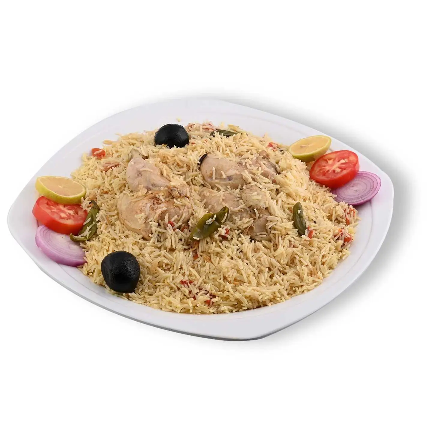 نصف دجاج مضغوط