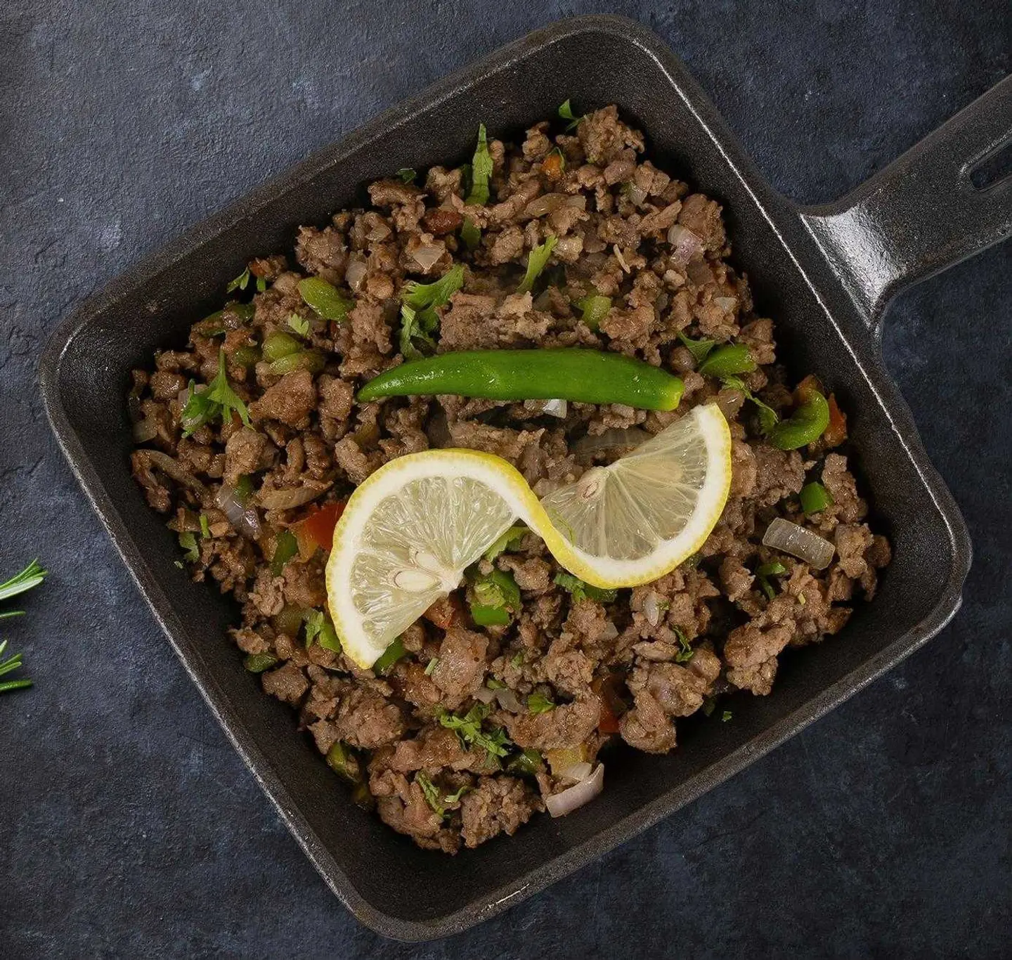 A Plate Of Freshly Cooked Meat
