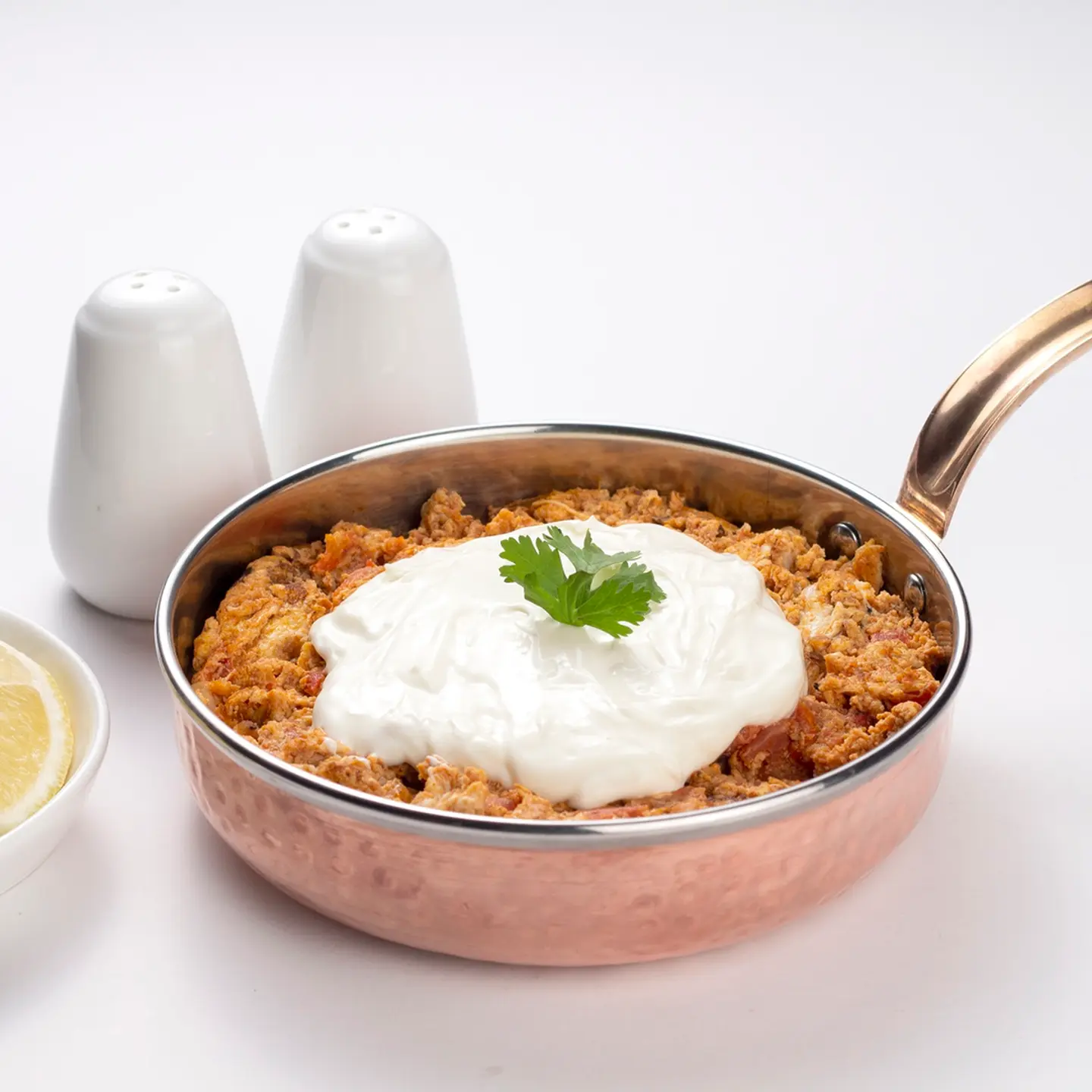 Eggs And Spread Cheese