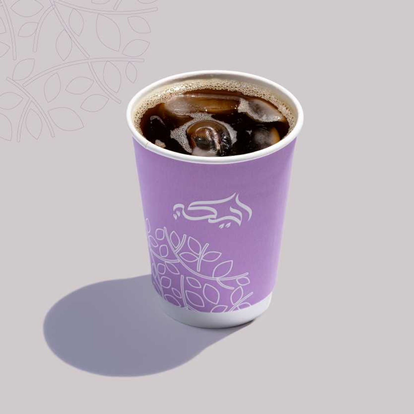 قهوة اليوم بارد برازيلي كبير