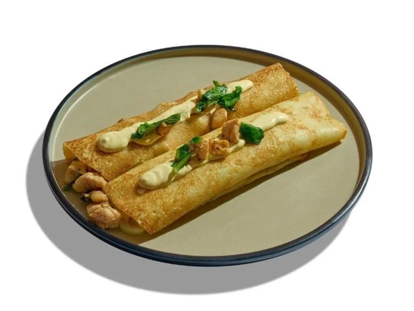 Chicken Florentine Crepe