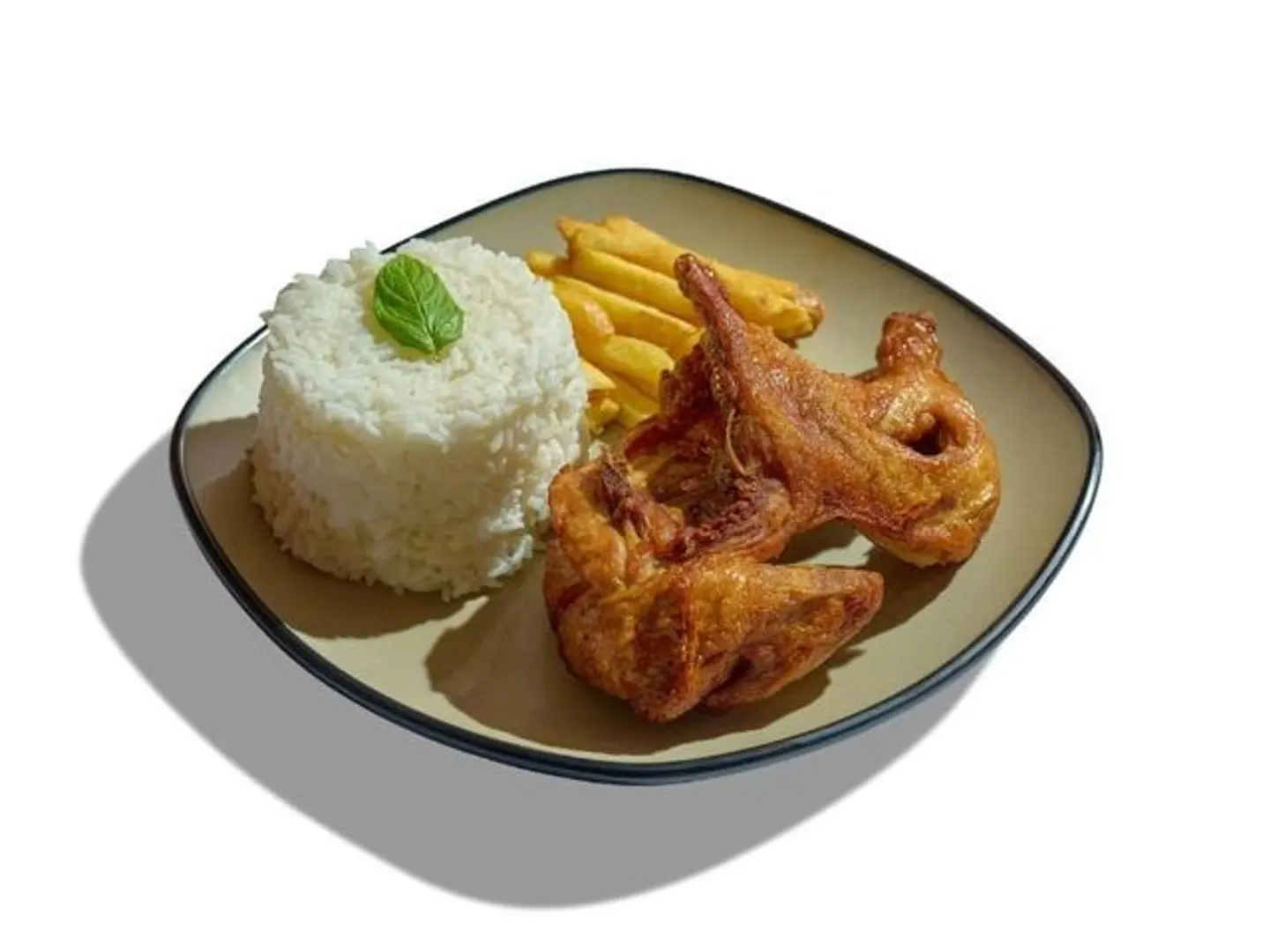 Half Chicken With Rice