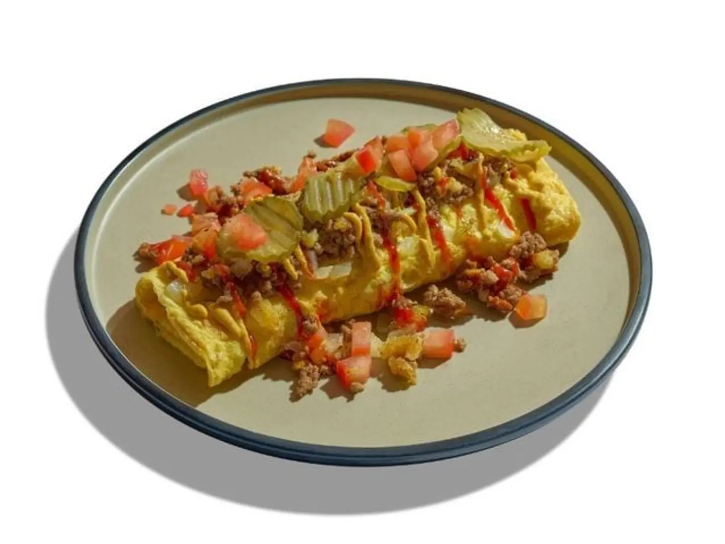 Cheese Burger Omelet
