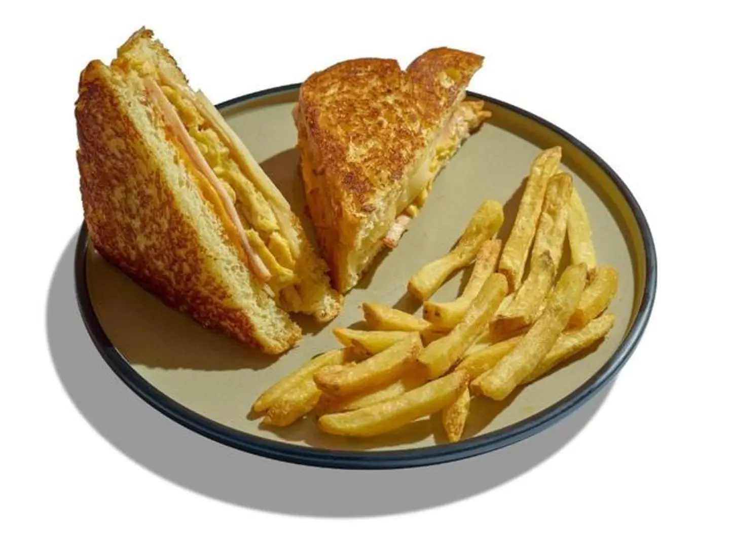 Turkey Ham & Cheese Melt Sandwich
