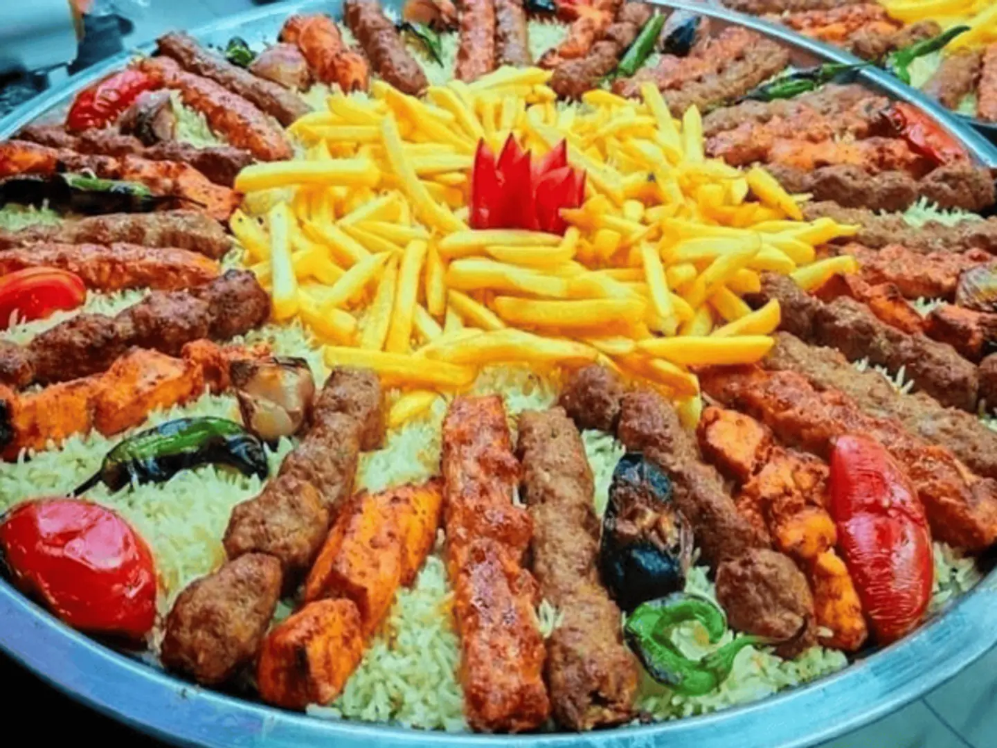 مشكل زوايا حلب صغير مع الارز