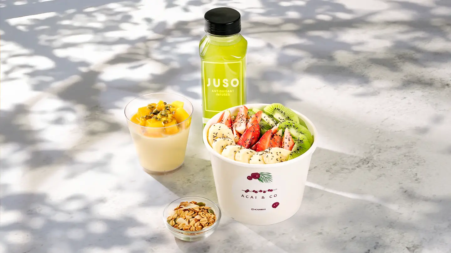 Signature Acai Bowl + Dessert + Drink