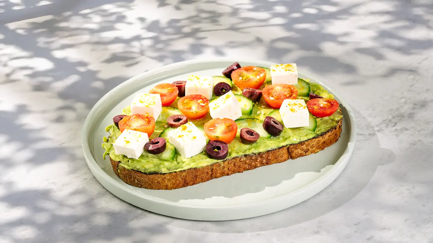 Mediterranean Avocado Toast