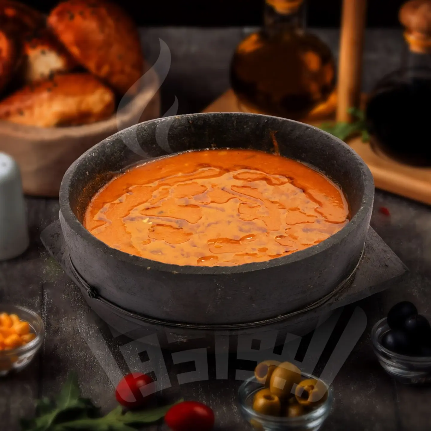 فول بالزيت الزيتون