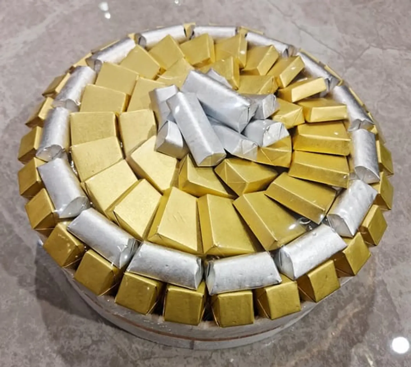 Wrapped Chocolate Tray