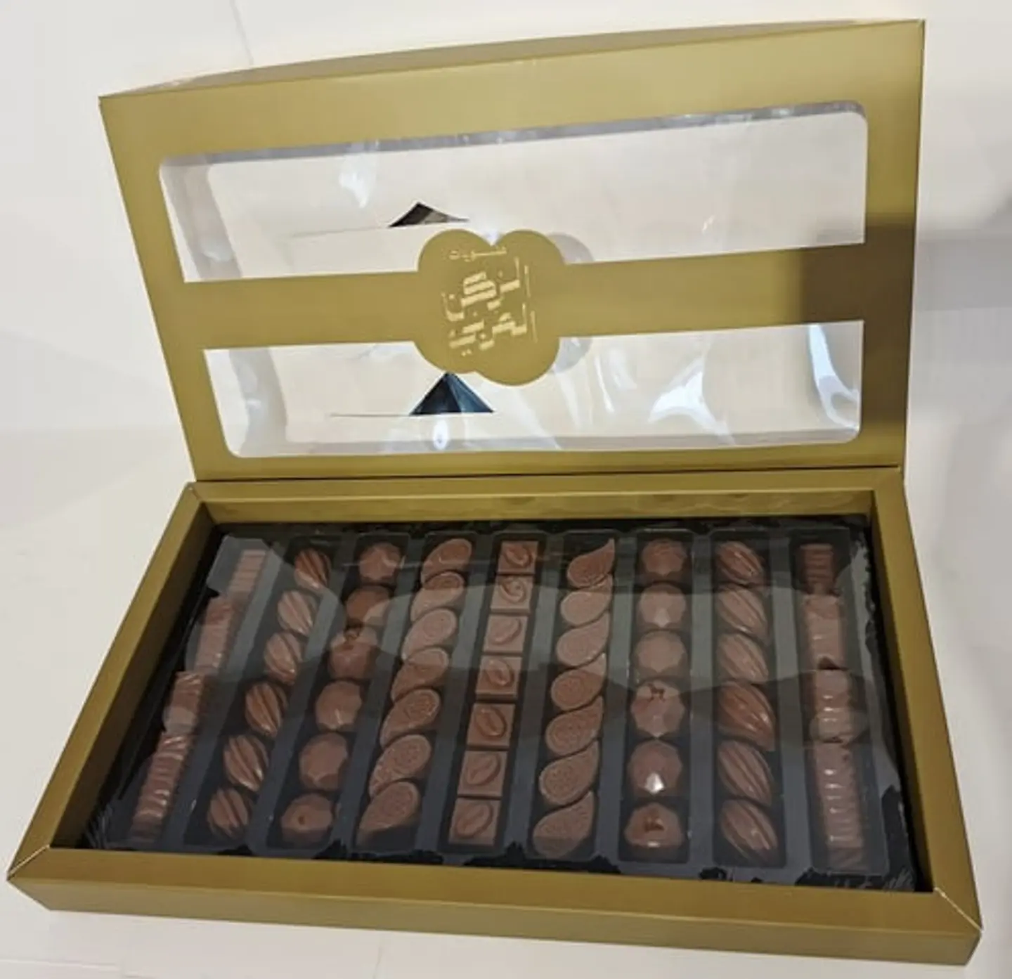 Large Open Chocolate Box