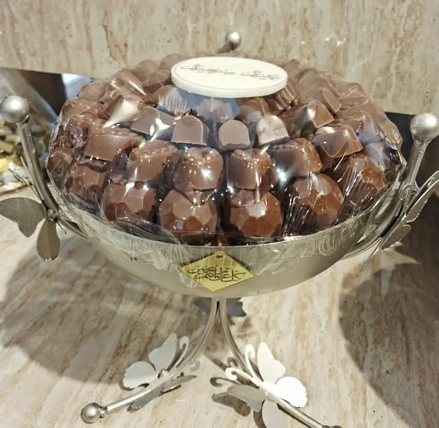 Open Chocolate Butterfly