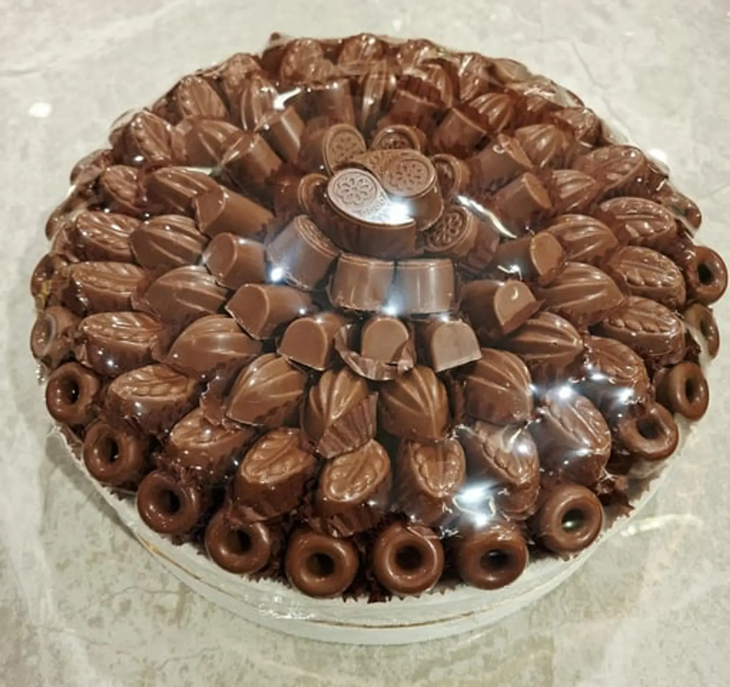 Open Chocolate Tray