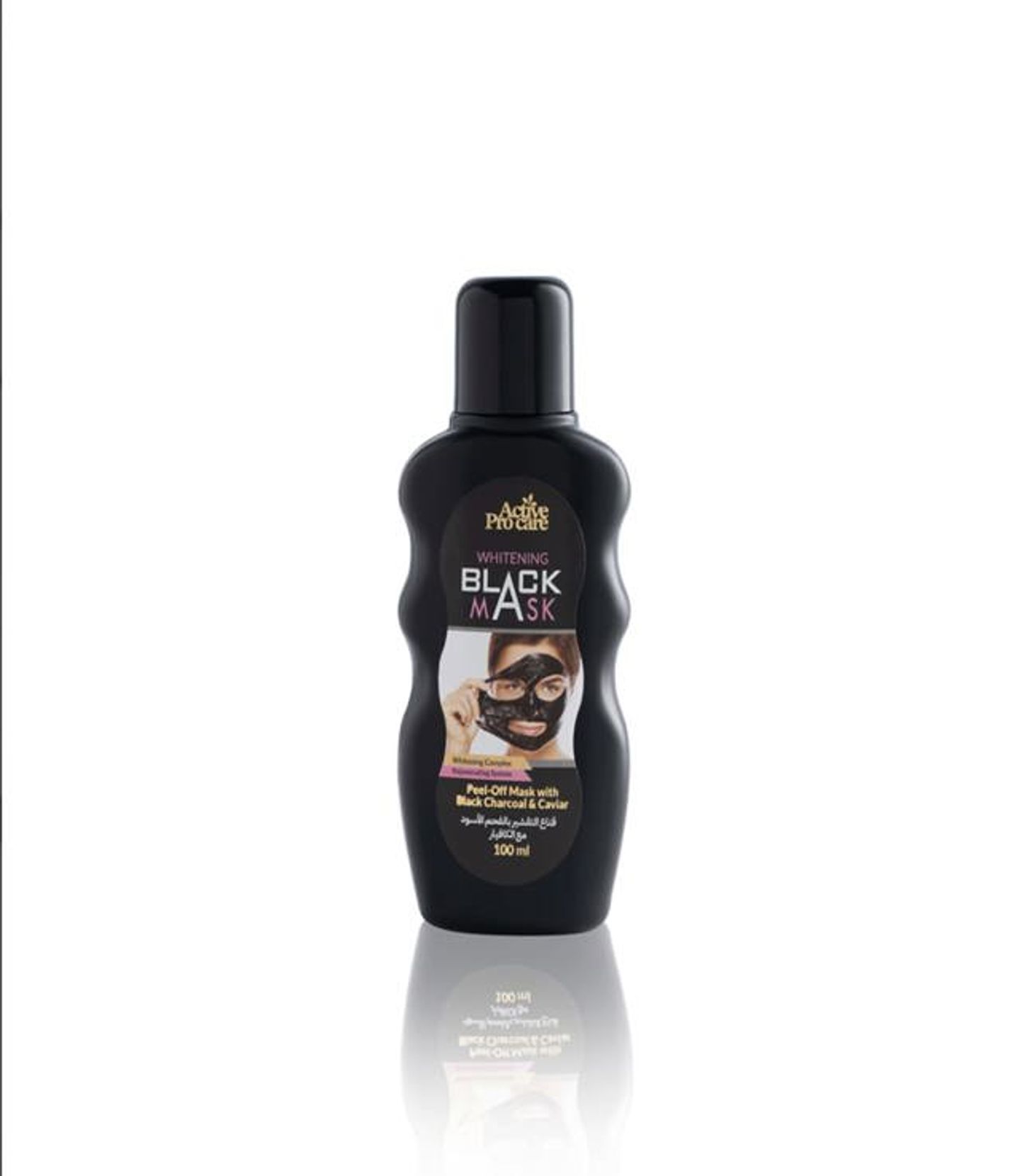 Active Pro Care Black Charcoal And Caviar Peel Off Mask   100 Ml