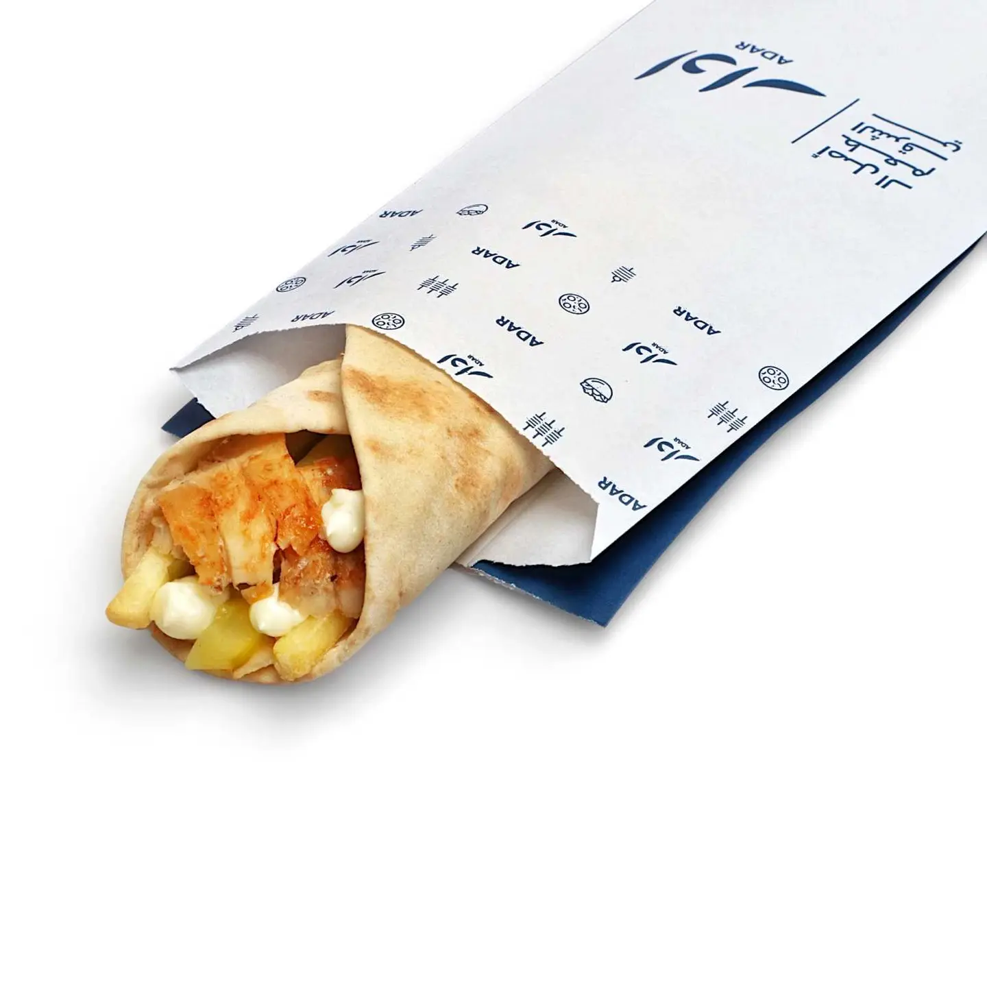 ساندوتش شاورما الدجاج