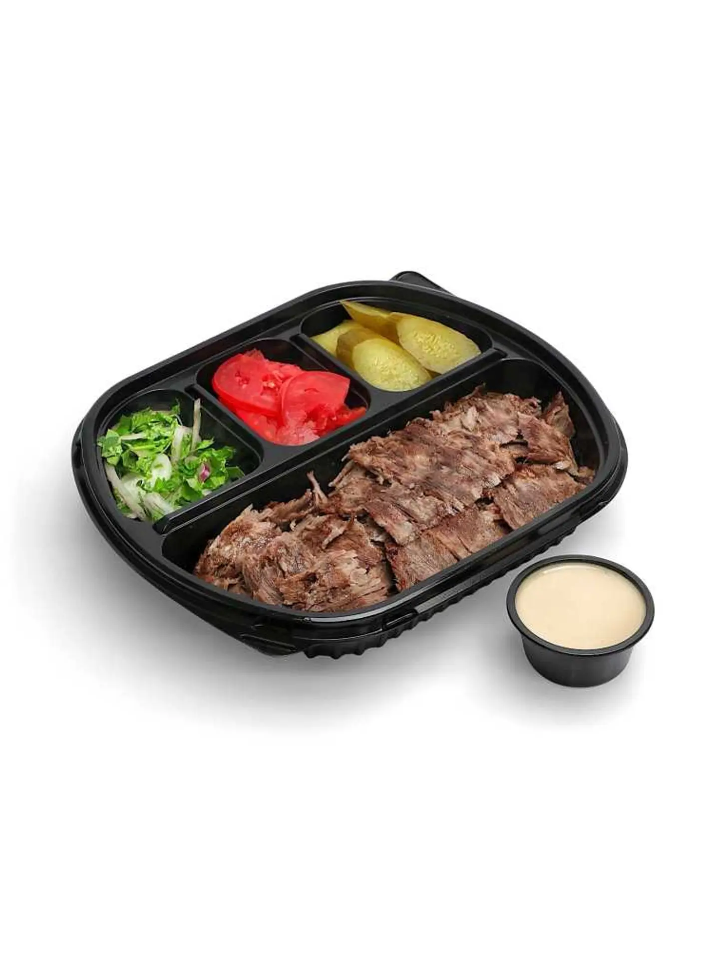 Meat Shawarma Plate Middle