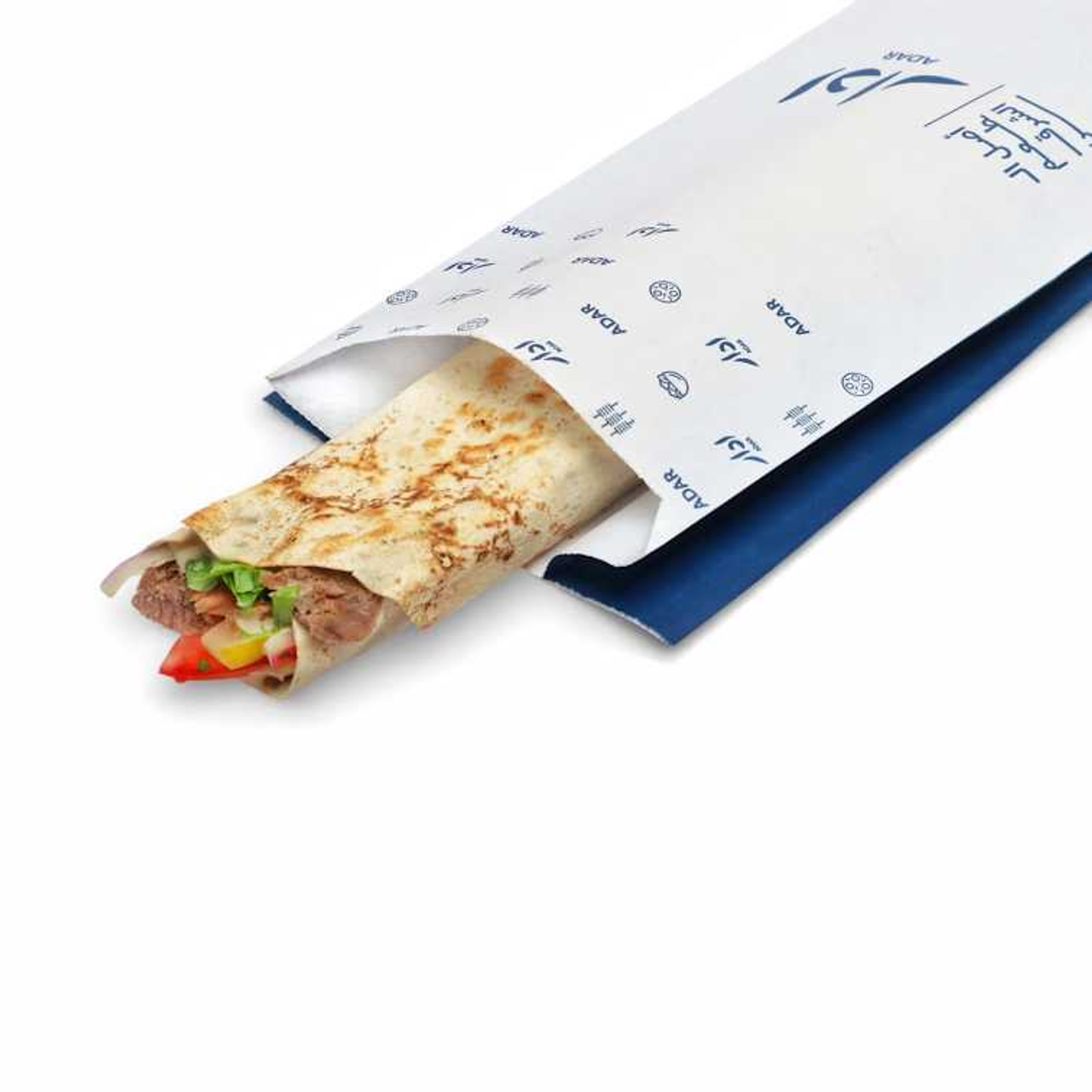 Meat Saroukh Sandwich With Cheese