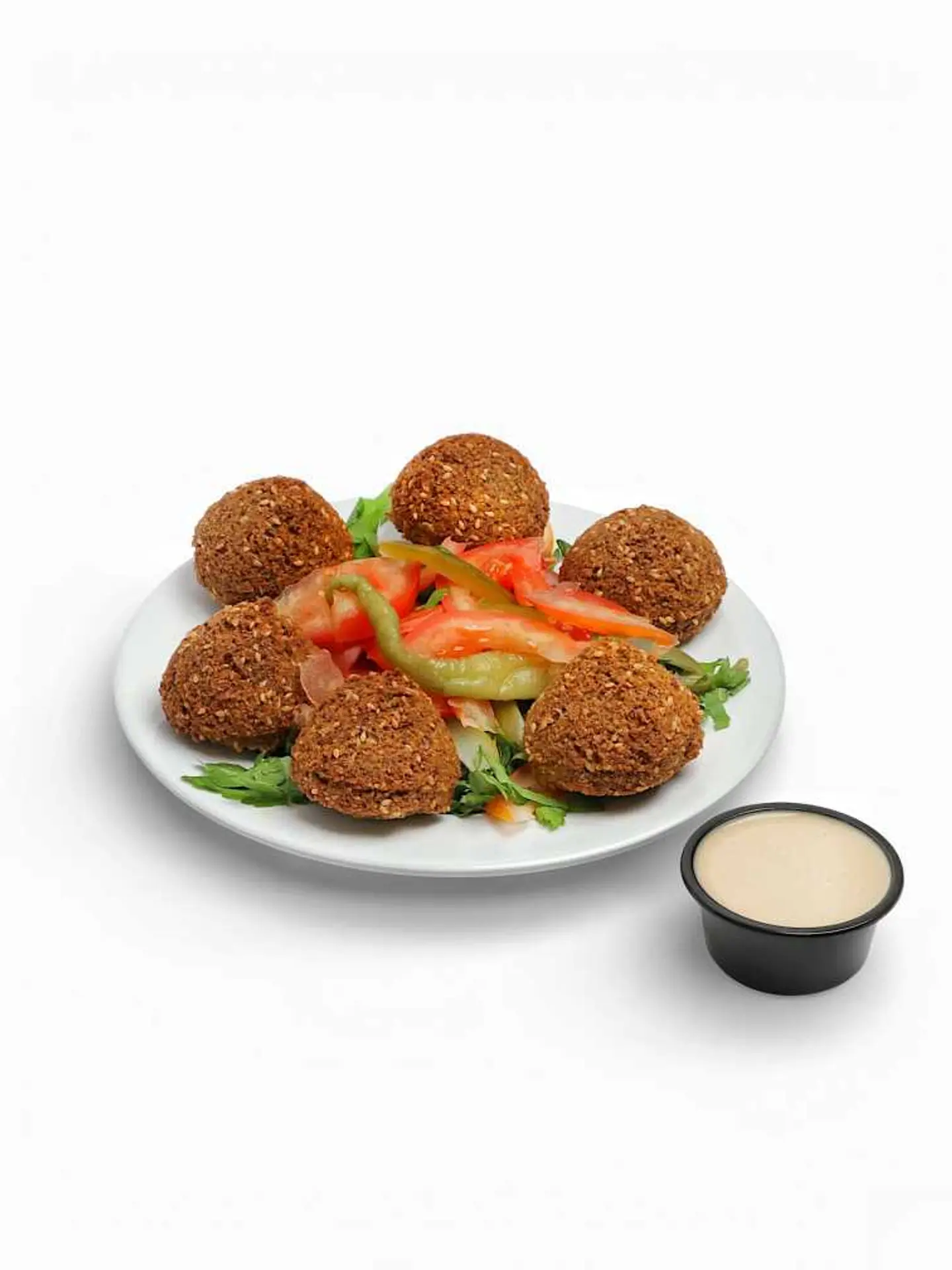 Falafel Plate With Eggs Big
