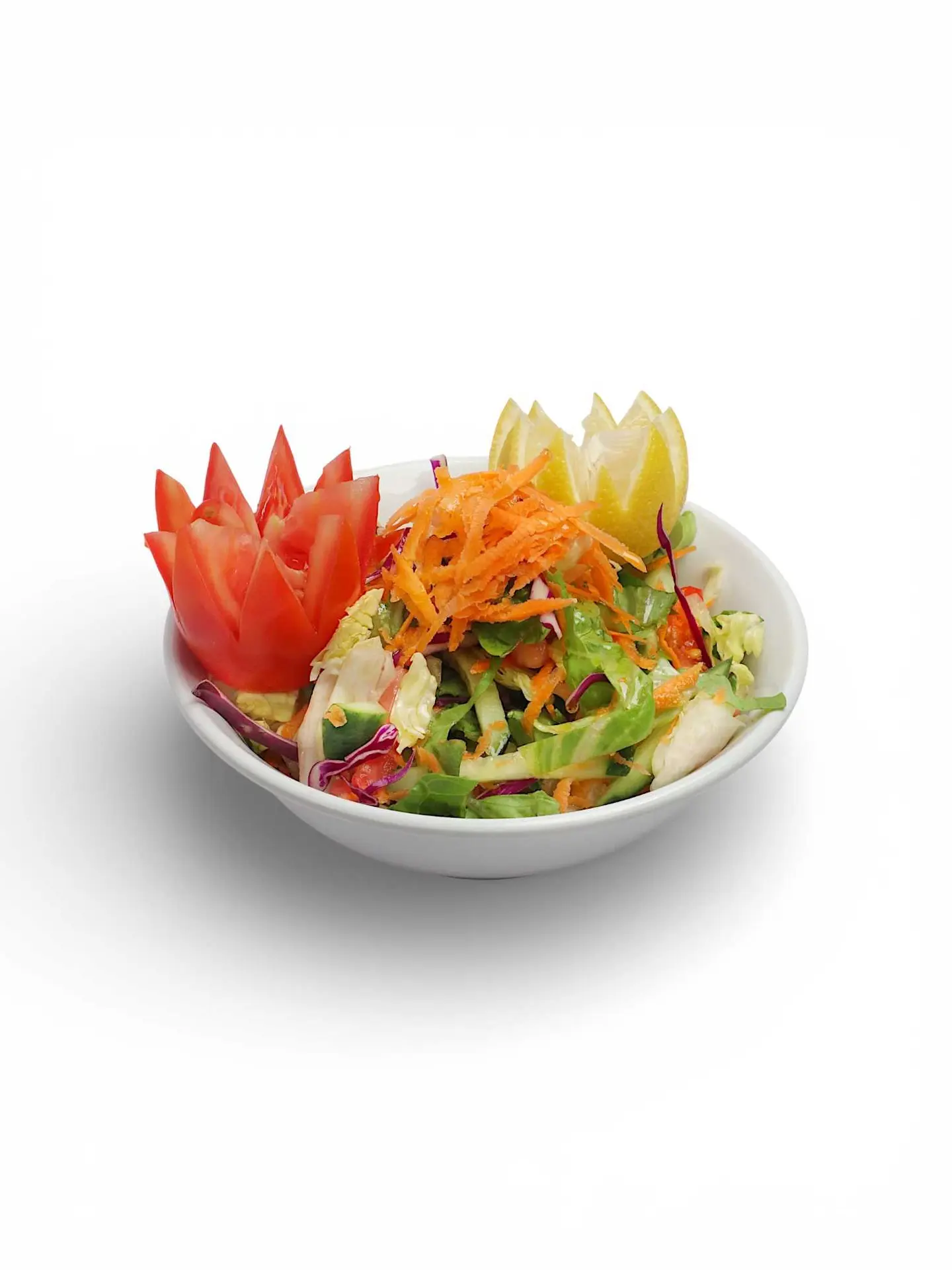 صحن سلطة خضراء