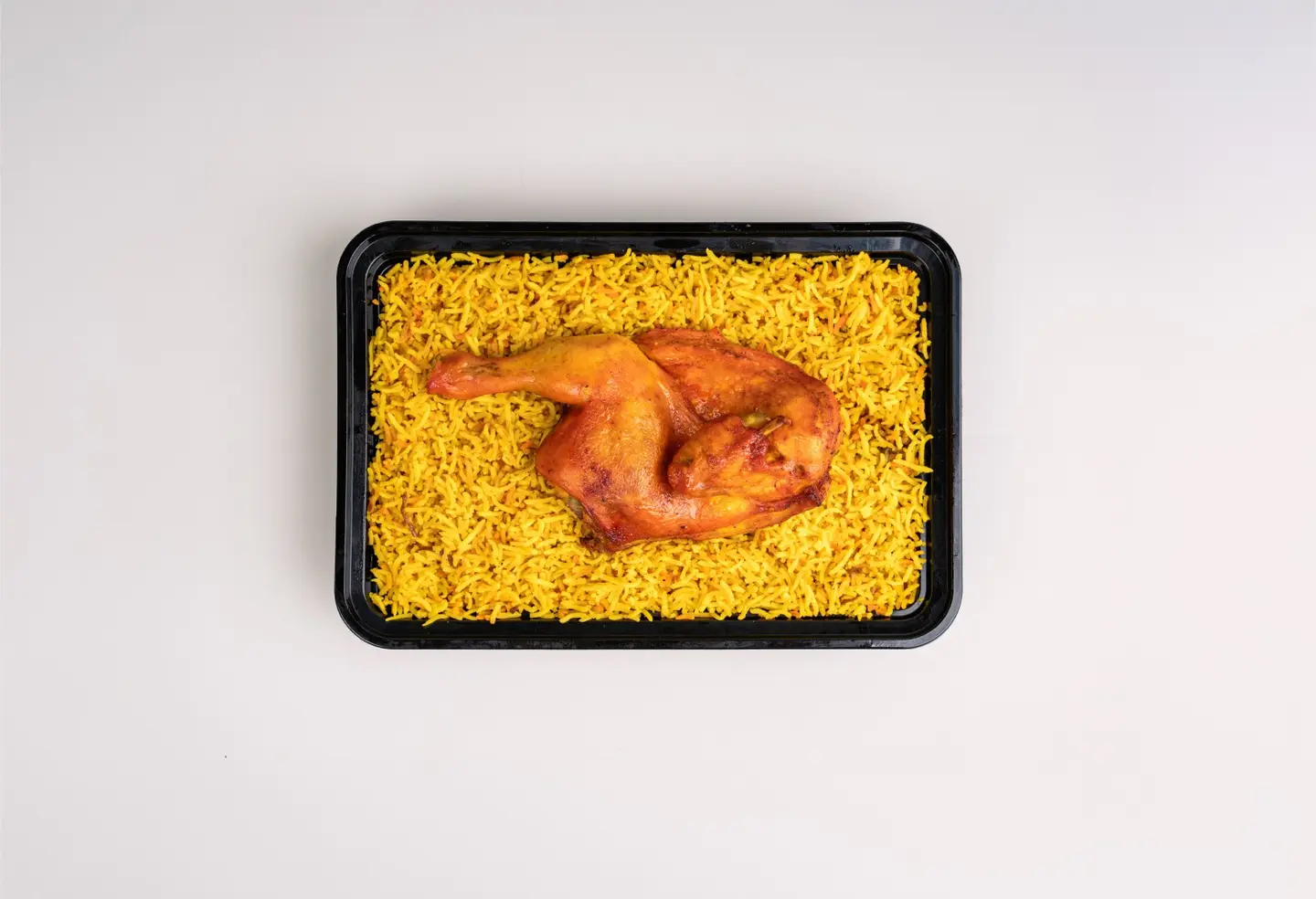 Mandi Chicken With Biryani Rice