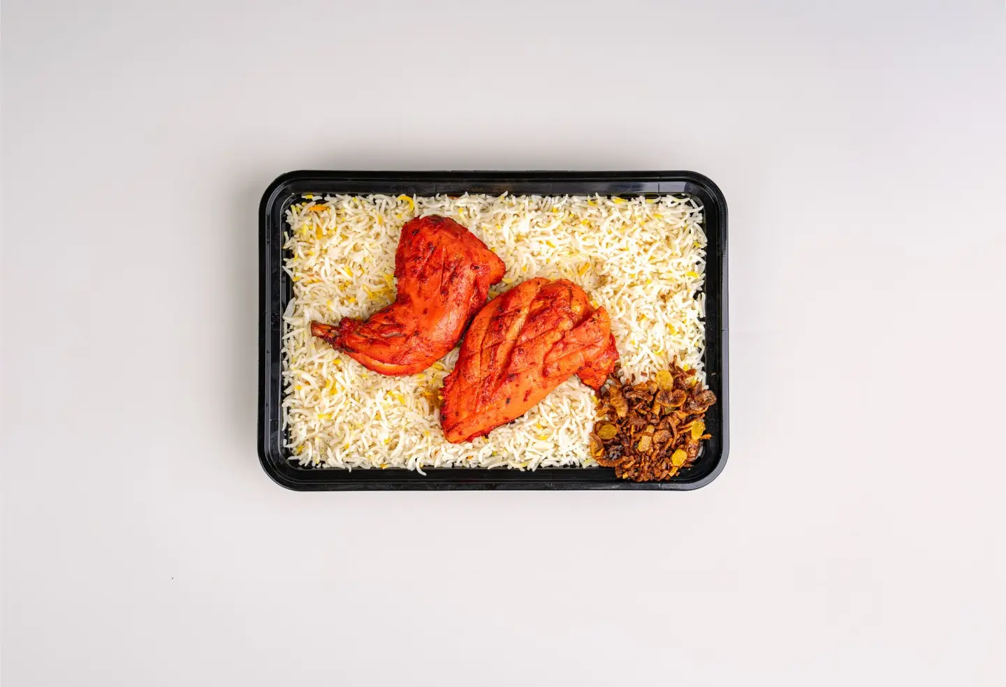 Tandoori Chicken With Spiced Rice