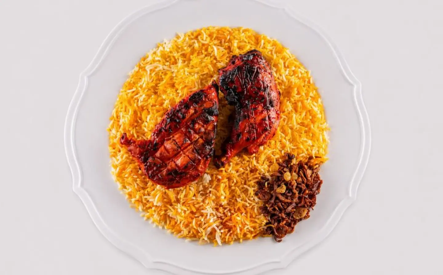 Tandoori Chicken With Mandi Rice