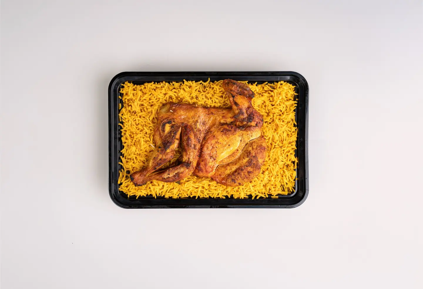 Madhbi Chicken With Kabsa Rice