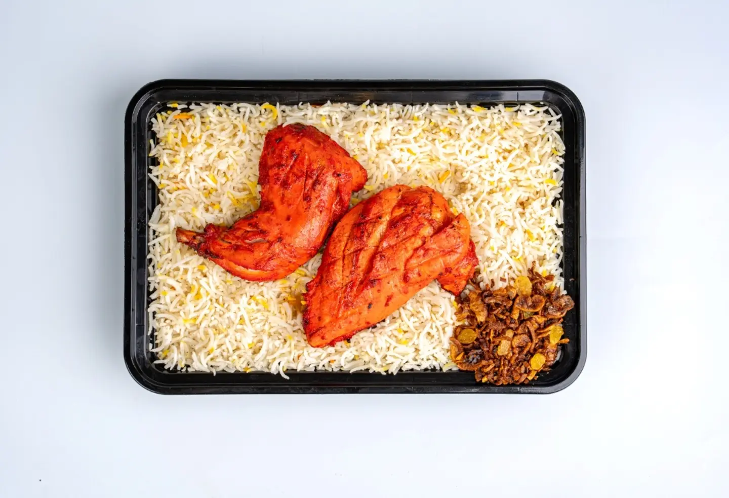 دجاج تندوري مع رز مبهر